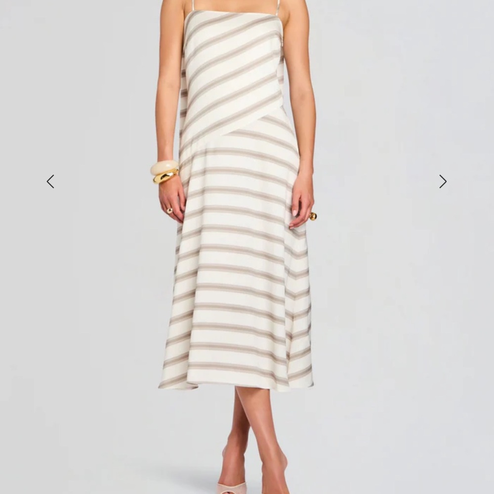 NWT SER.O.YA Kaia Satin Maxi Dress